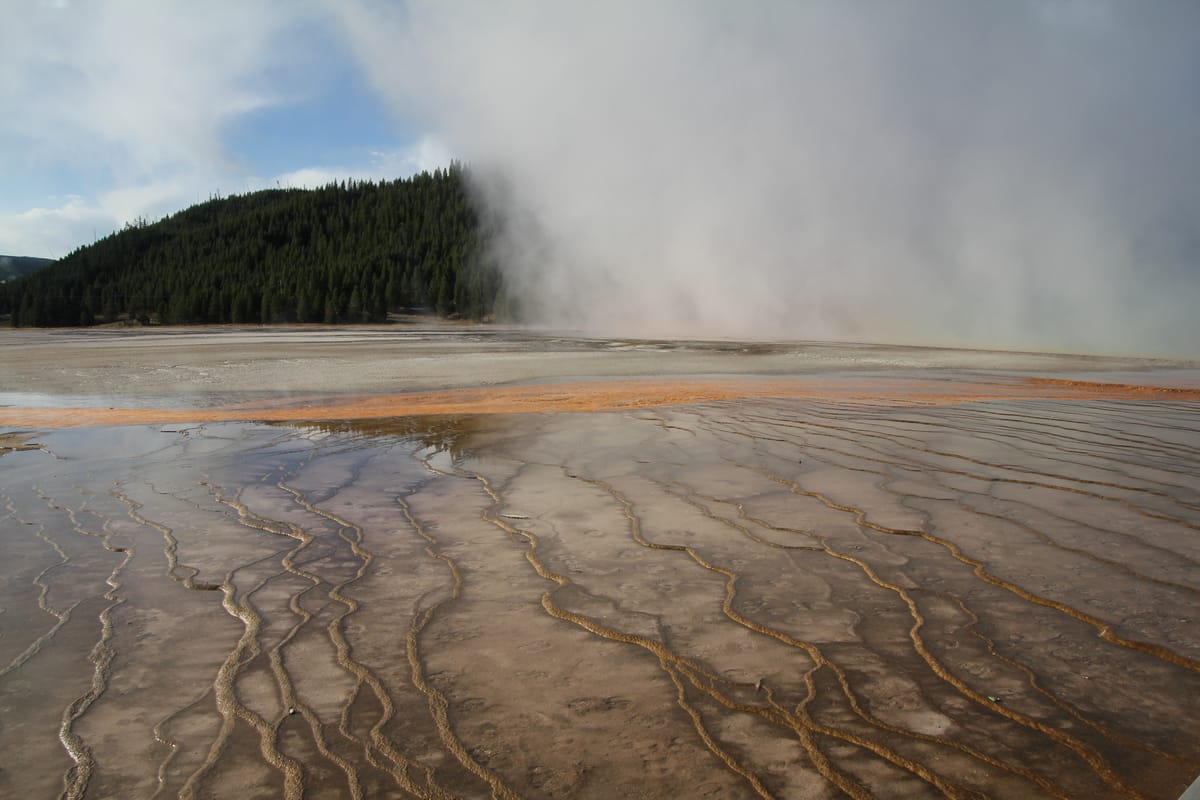 Teton's Warmup in Yellowstone